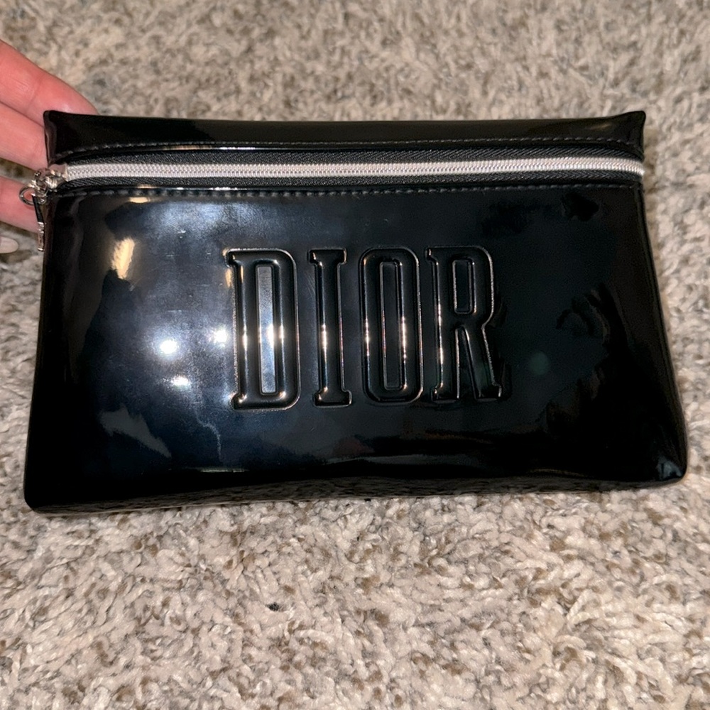 Dior makeup bag/ travel pouch bag